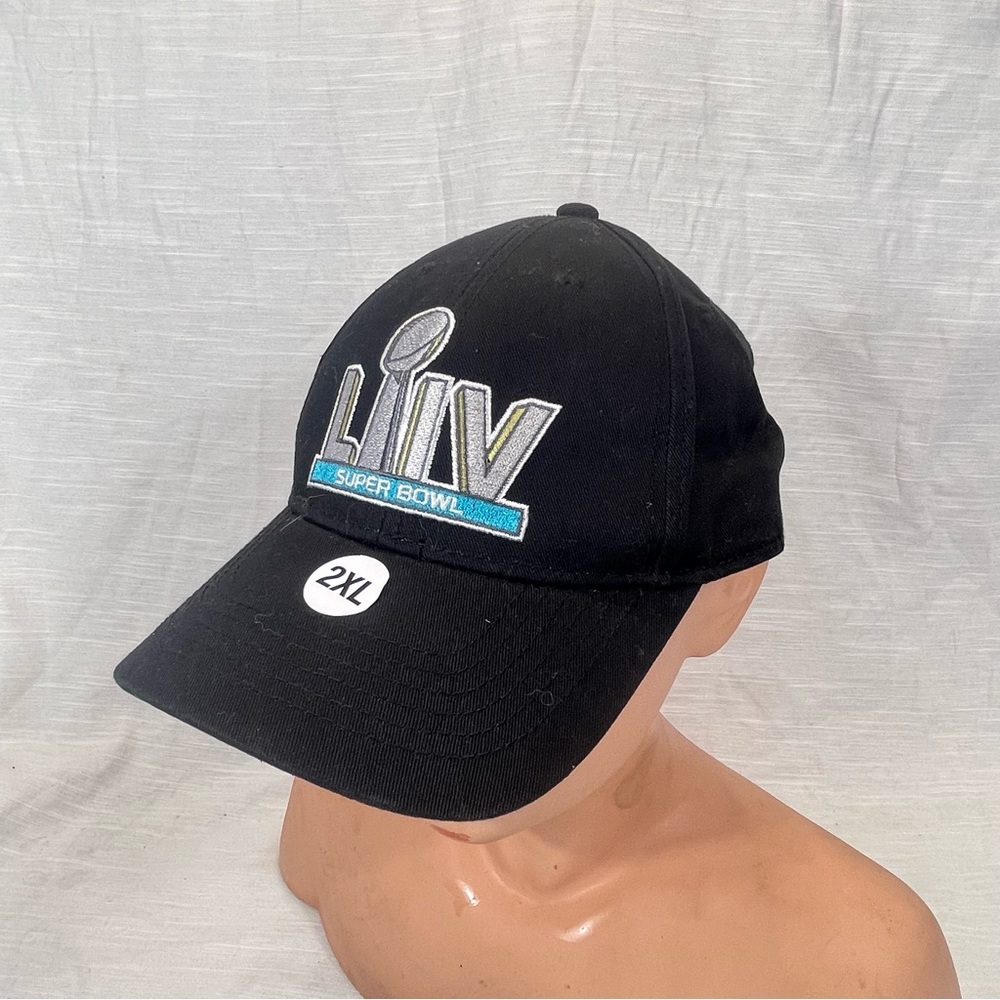 Super Bowl LIV Caesars Rewards Adjustable Hat Black sz: 2XL